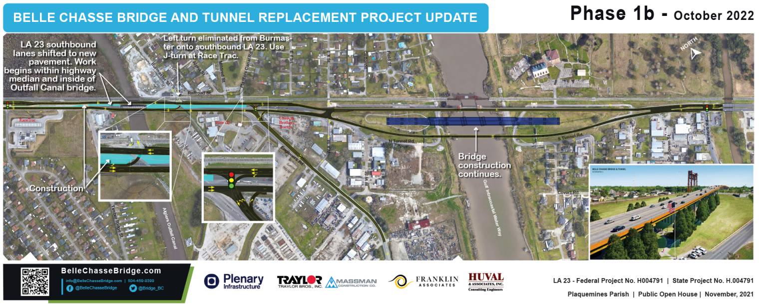 CONSTRUCTION Belle Chasse Bridge and Tunnel Replacement Project